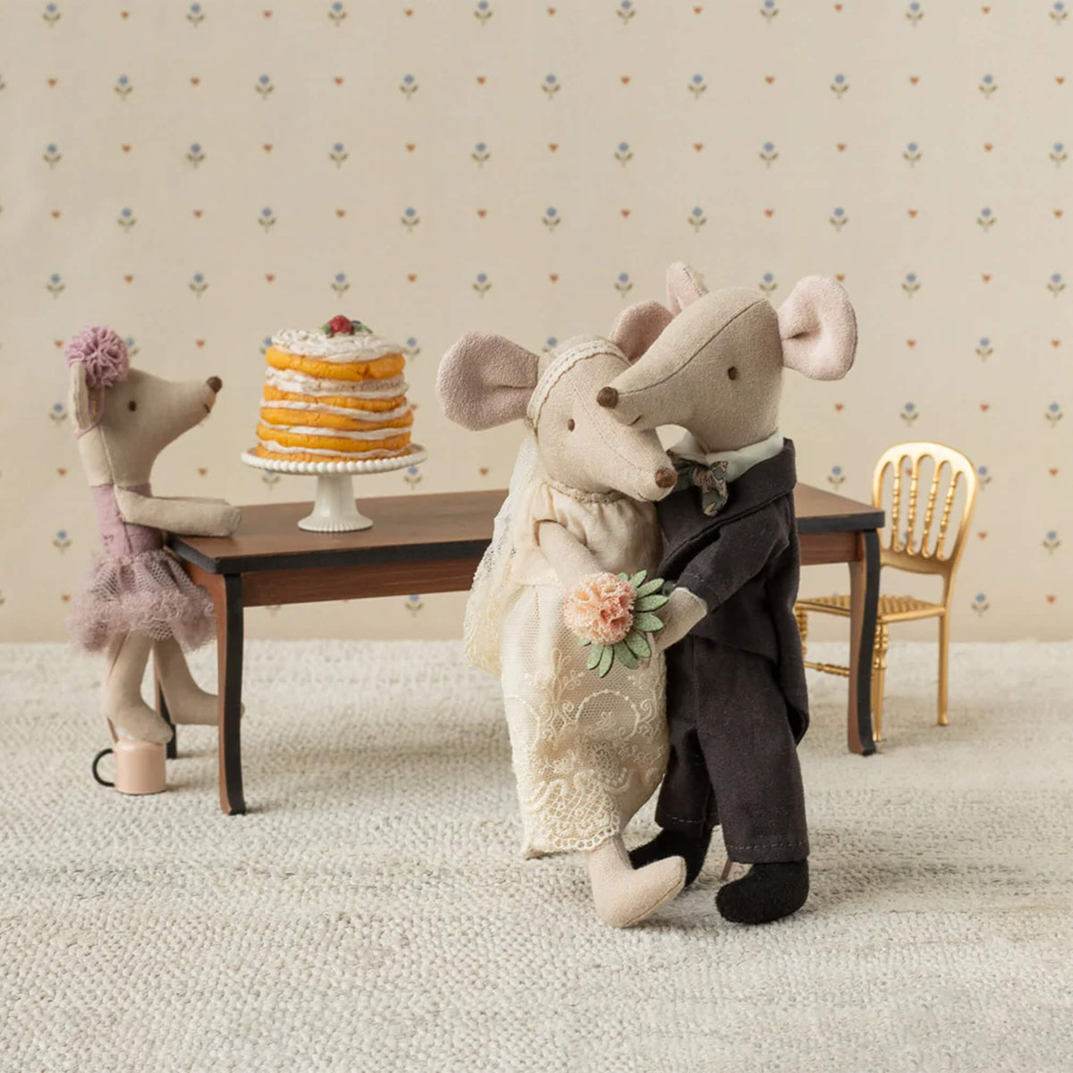 Maileg – Hochzeitsmäuse „Mama und Papa“ in Geschenkbox