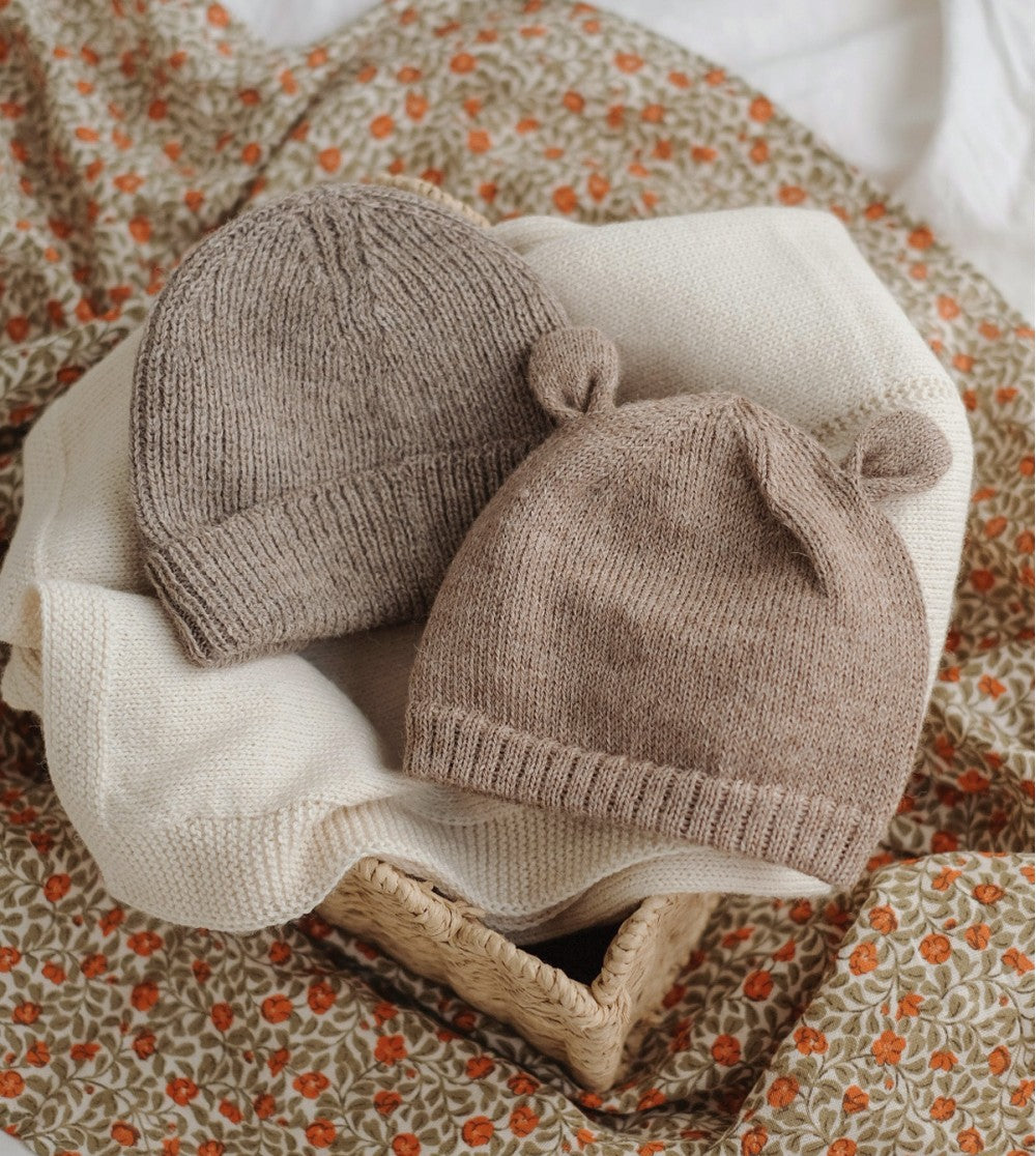 Main Sauvage - Babymütze "Beanie Bear Oat", Mütze für Babys