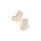Main Sauvage - Babyschuhe "Ecru", Babysocken, Strickschuhe Baby