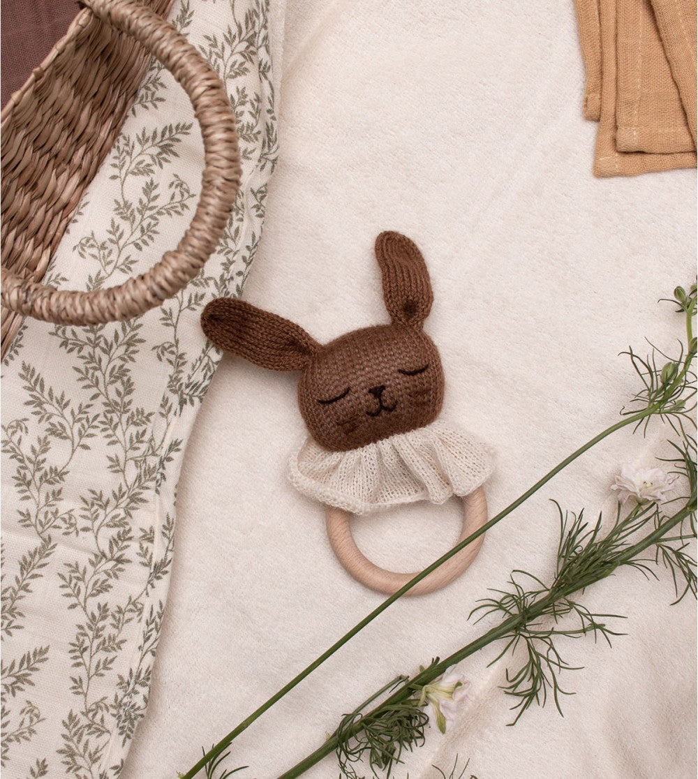 Main Sauvage - Holzbeißring "Bunny Nut"