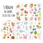 Mal Mich Bunt - Kindertattoo Set Tiere