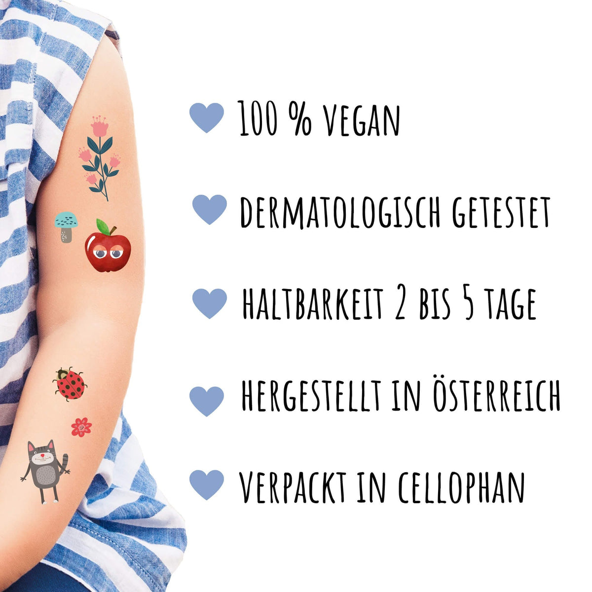 Mal Mich Bunt - Kindertattoo Set Naturkinder