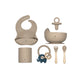 GESCHIRR SET AUS SILIKON