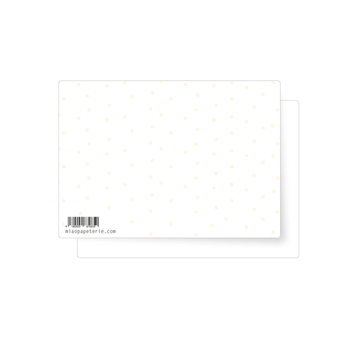 Miao Papeterie – Postkarte "Wunder", nachhaltig & hochwertig