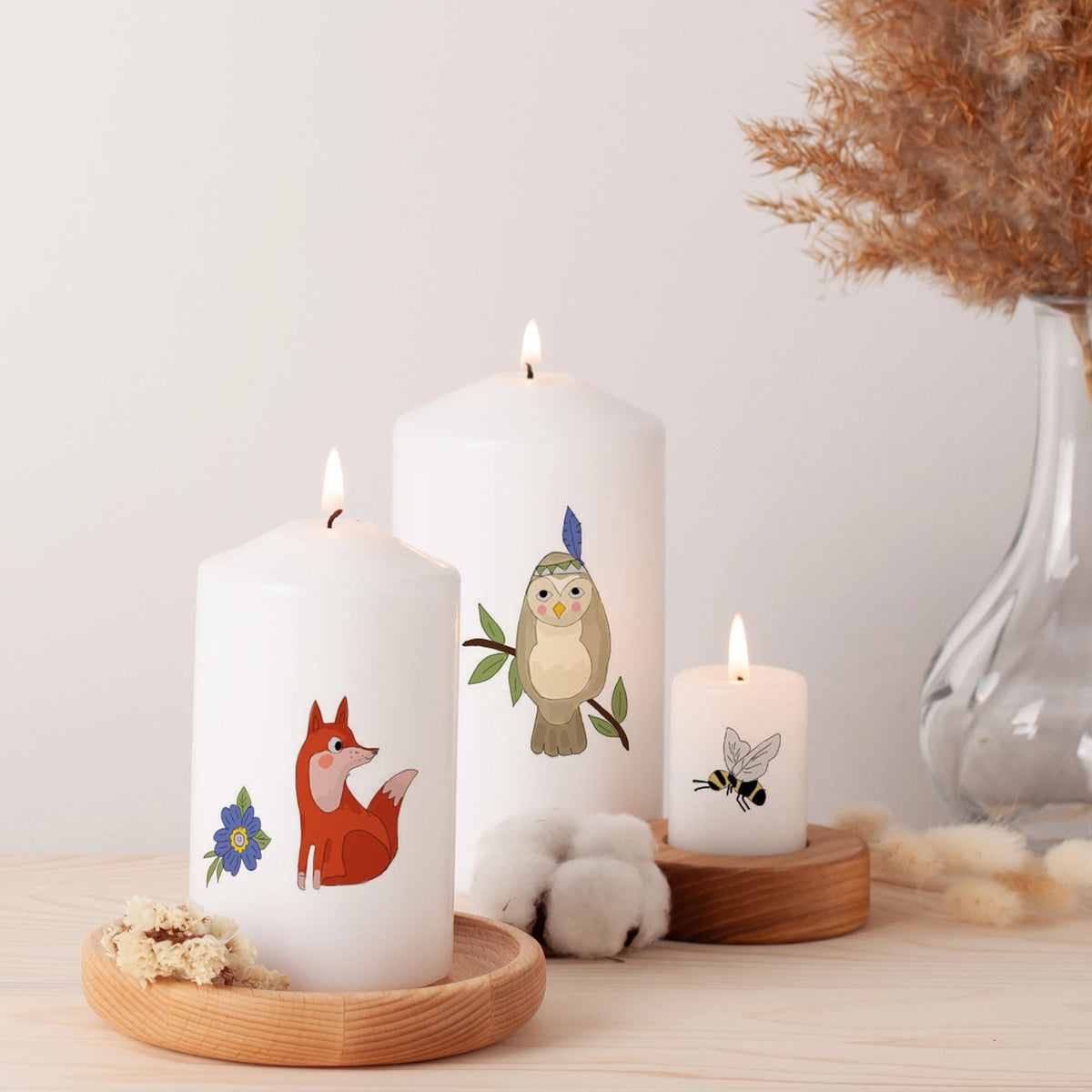 Miao Papeterie – Kindertattoos „Wald“, vegan & dermatologisch getestet