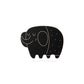 Milin - Kreidetafel Elefant