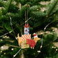 Milin – Weihnachtsanhänger aus Holz, handgefertigter Weihnachtsschmuck
