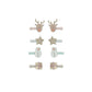Mimi & Lula - Haarspangen "Reindeer", 8er Set