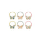 Mimi & Lula - Haargummis "Floral Butterfly", 6er Set