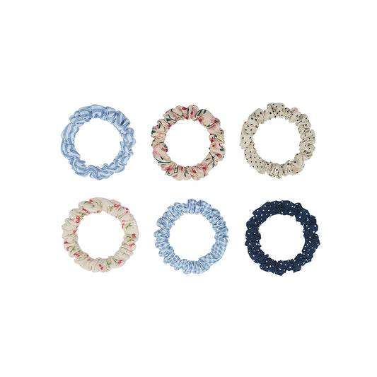 Mimi & Lula - Haargummis "Mixed Scrunchies", 6er Set