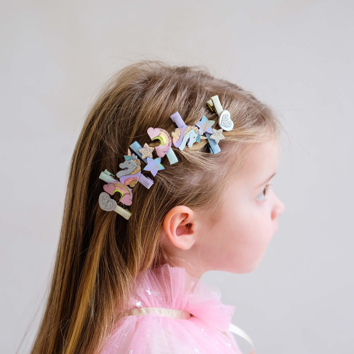 Mimi & Lula - Haarspangen "Dreamy Unicorn", 8er Set