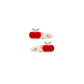 Mimi & Lula - Haarspangen "Pom Pom Cherries", 2er Set