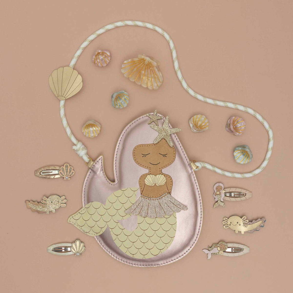 Mimi & Lula - Haarspangen "Axolotl", 2er Set
