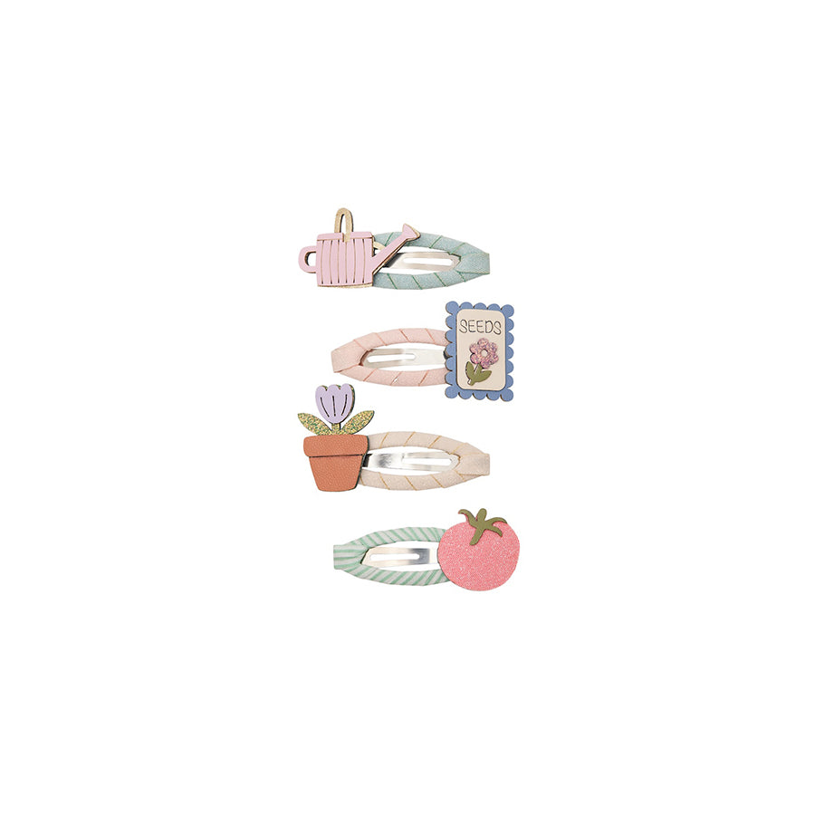 Mimi & Lula - Haarspangen "Gardening", 4er Set
