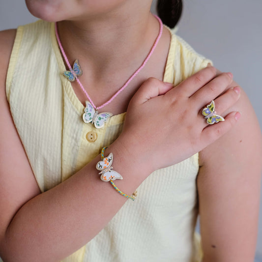 Mimi & Lula - Schmuck-Set "Butterfly", 3 tlg. 