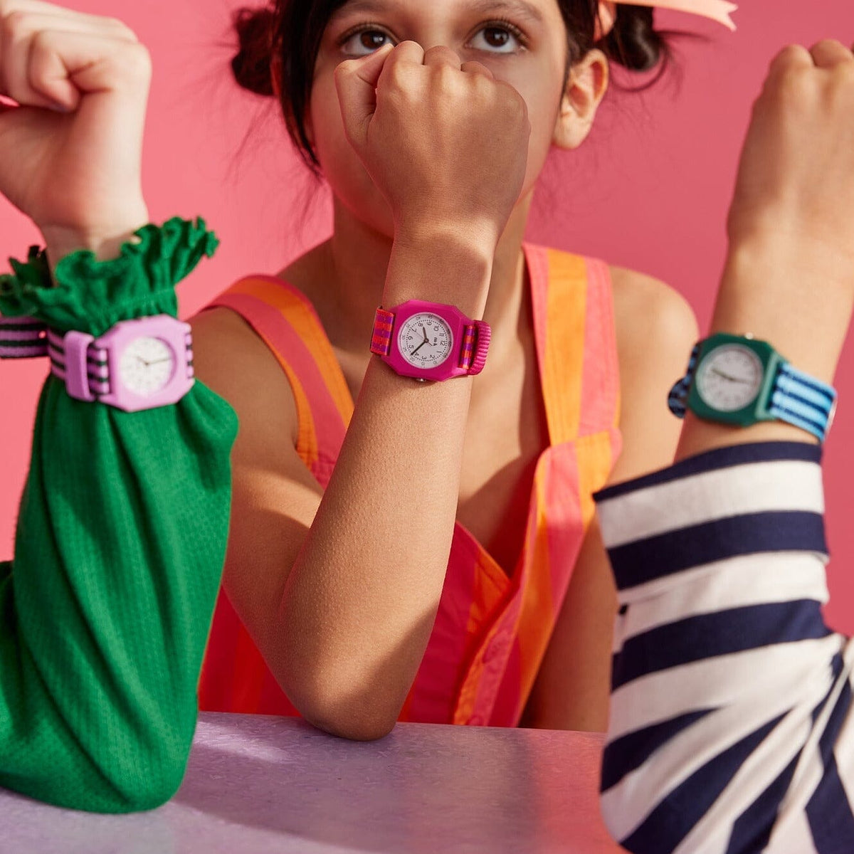 Mini Kyomo - Armbanduhr für Kinder "Ruby Papaya"