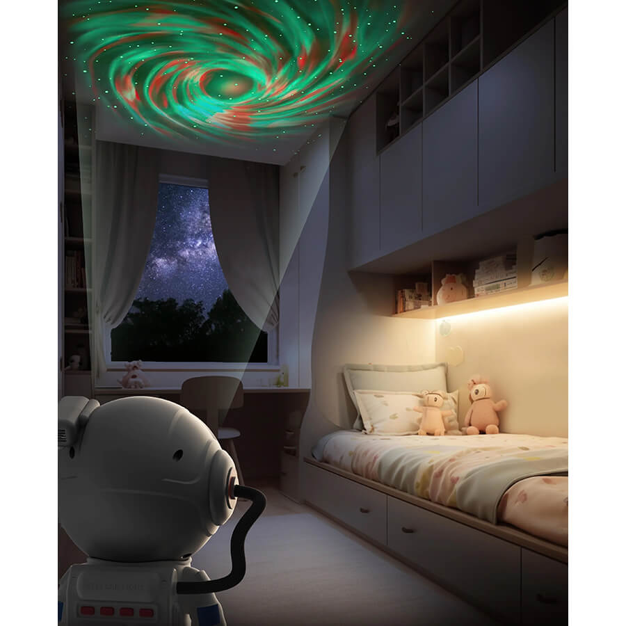 MOB – Stellar Light Milky Way Projektor, Astronaut Nachtlampe, 360°