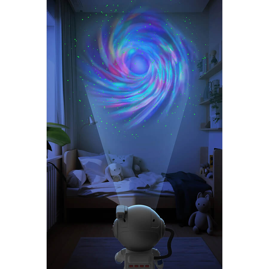 MOB – Stellar Light Milky Way Projektor, Astronaut Nachtlampe, 360°