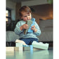 Moes - Spielsteine Puzzle Blocks "Sky" Blau 11-tlg.