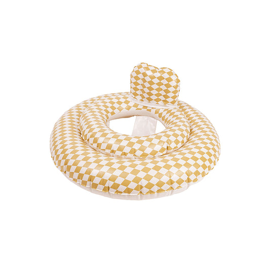 Mrs Ertha - Baby Schwimmring mit Sitz "Speckled Diamond", Schwimmsitz