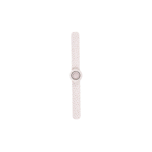 Mrs Ertha – Kinderuhr „Strapies Unique Dots“ Armbanduhr wasserfest