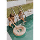 Mrs Ertha - Baby Schwimmring mit Sitz "Magic Garden", Schwimmsitz
