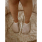 BADESCHUHE VINTAGE SQUARES