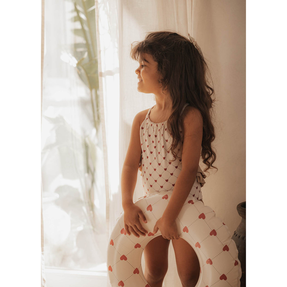 Mrs Ertha - Schwimmring für Kinder "Lovely Roots", 3-6 Jahre, 18-30 kg