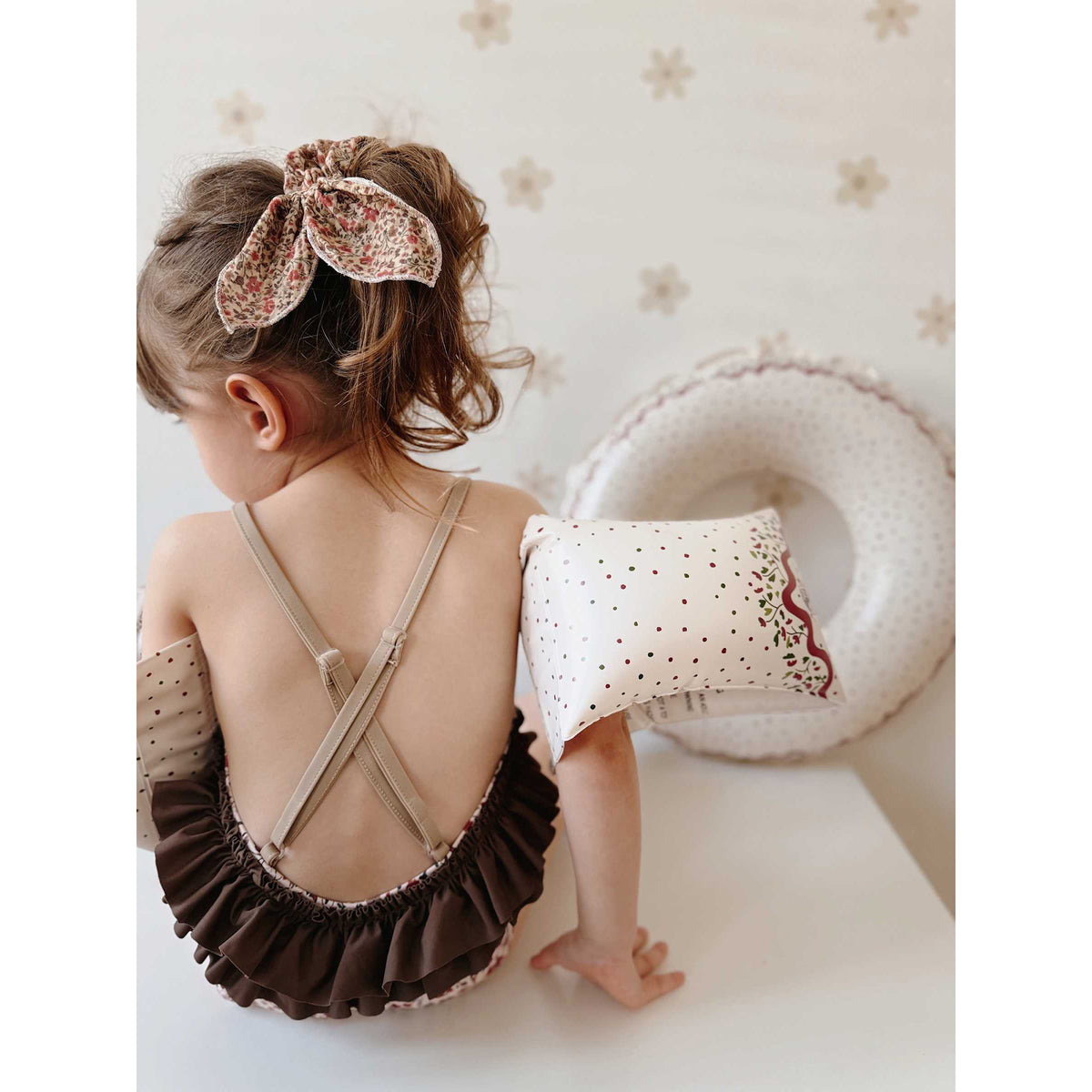 Mrs Ertha - Schwimmflügel "Unique Dots", 2-6 Jahre (11-30 kg)
