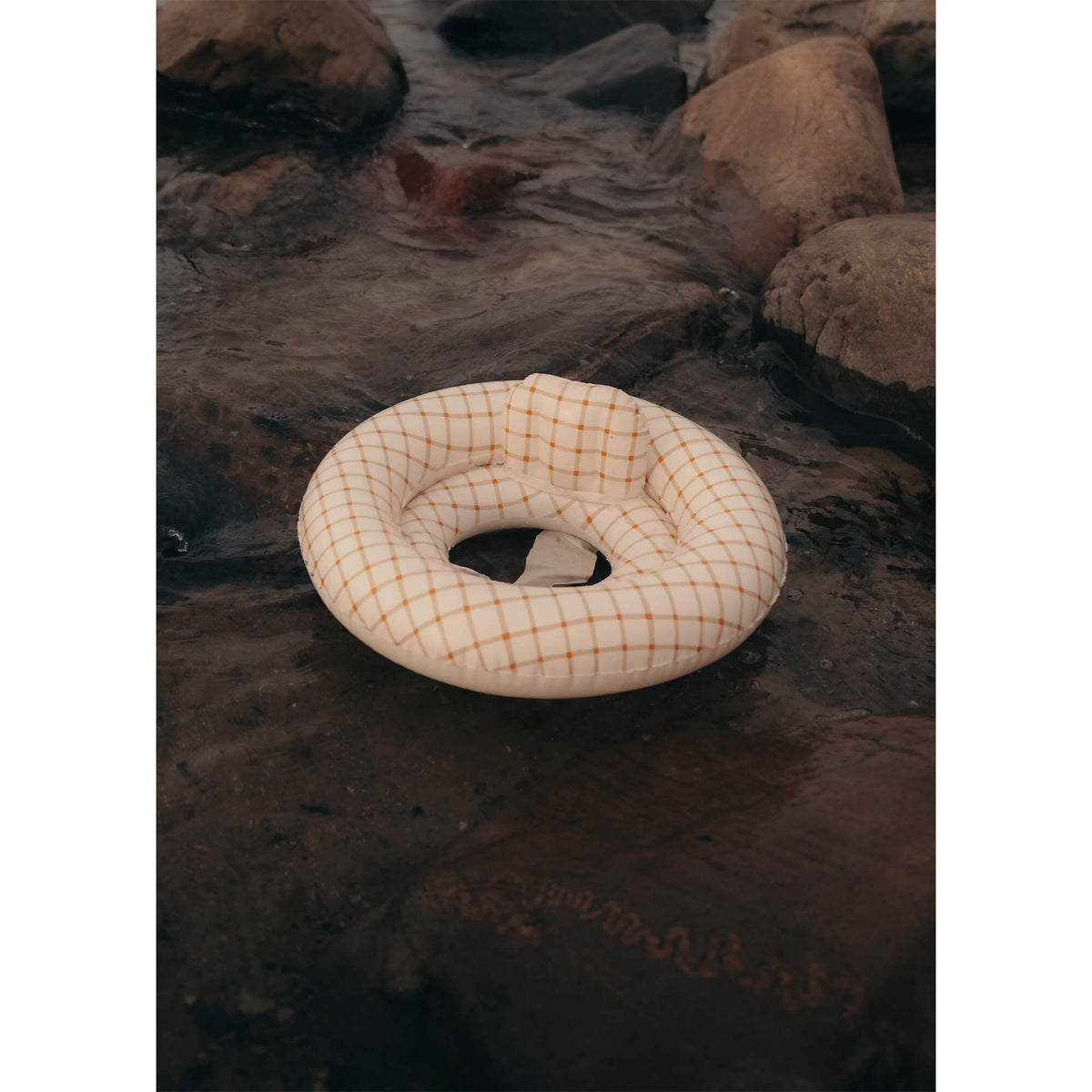 BABY SCHWIMMRING MIT SITZ ORGANIC SQUARES