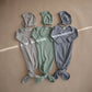 Mushie - Knotenkleid "Ribbed Roman Green"