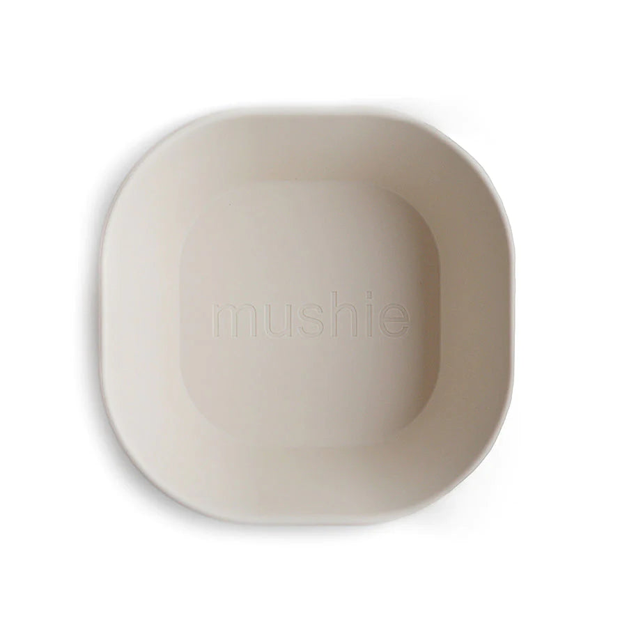 Mushie - Schüssel "Ivory", 2er Set