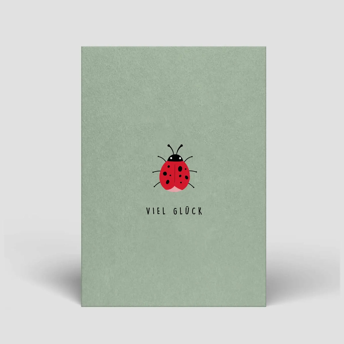 Naturbedacht – Postkarte "Viel Glück", nachhaltig & hochwertig