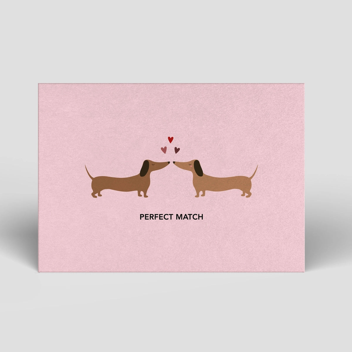 Naturbedacht – Postkarte "Perfect Match", nachhaltig & hochwertig