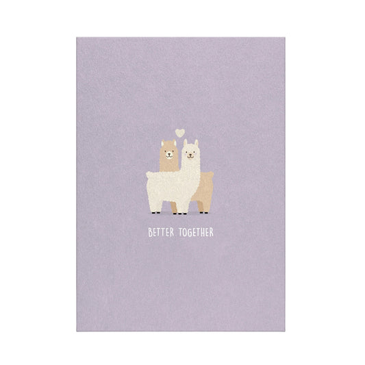 Naturbedacht – Postkarte "Better together", nachhaltig & hochwertig