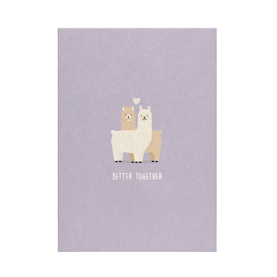 Naturbedacht – Postkarte "Better together", nachhaltig & hochwertig
