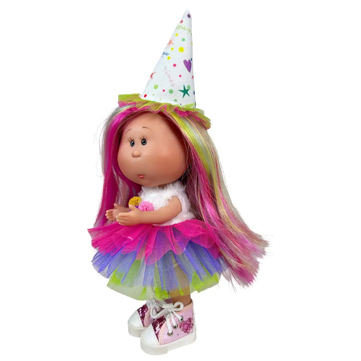 Nines d'Onil – handgefertigte Puppe „Little Mia - Happy Birthday“