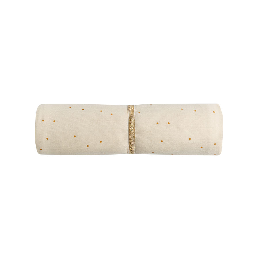 Nobodinoz – Mulltuch "Sweet Dots" 70×70 cm aus Bio-Baumwolle für Babys