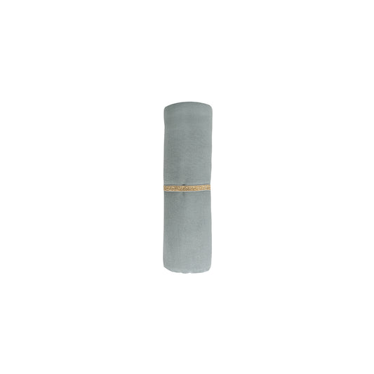Nobodinoz – Mulltuch "Riviera Blue" 70×70 cm aus Bio-Baumwolle