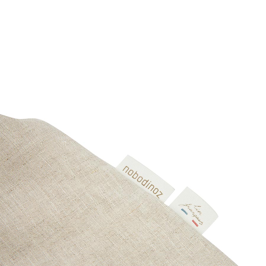 Nobodinoz – Babyschlafsack „Mid-Warm Greige“ aus französischem Leinen