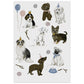 Nuukk - Bio Vegane Kinder Tattoos "Hunde"