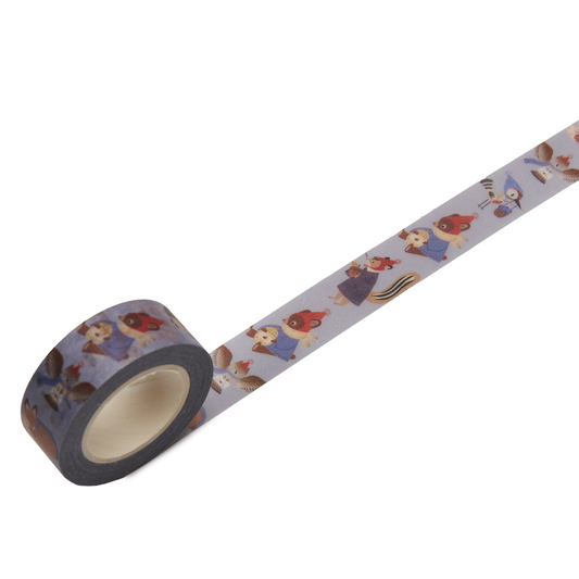 Nuukk – Washi Tape „Wintertiere“ aus zertifiziertem Reispapier
