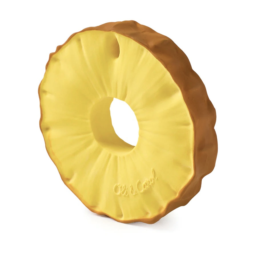 Oli & Carol - Beißring & Badespielzeug "Ananas the Pineapple" 