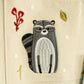 Papierdrachen - Wiederverwendbarer Wand-Adventskalender - Waldtiere