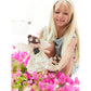 Picca Loulou - Stoffpuppe Mathilda – handgefertigte Puppe aus Leinen