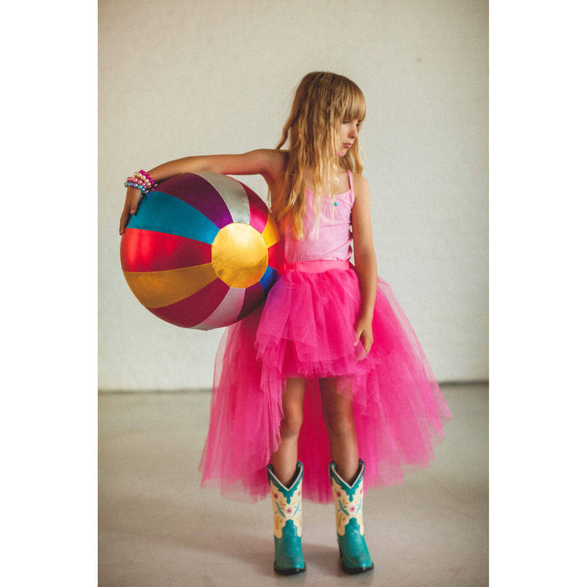 Ratatam! – Stoffball „Circus“ 40 cm - großer Spielball, handgefertigt