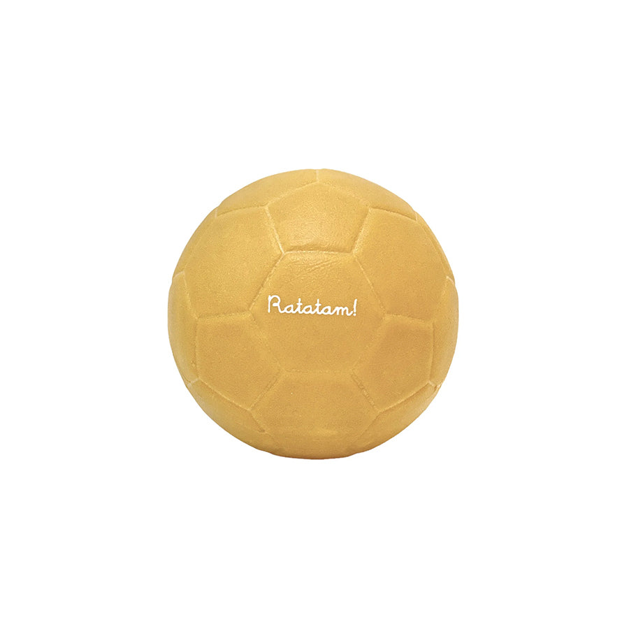 Ratatam Kinder Ball Gelb Ø 14 cm – Spielball aus robustem PVC im Netz
