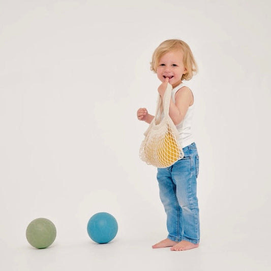 Ratatam Ball Ø 14 cm – Spielball aus robustem PVC im Netz
