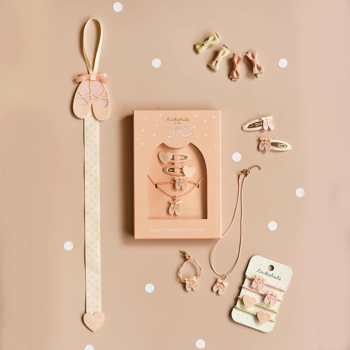 Rockahula - Haarspangen "Ballet Shoes", 2er Set