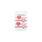 Rockahula - Haargummis "Love Hearts", 4er Set